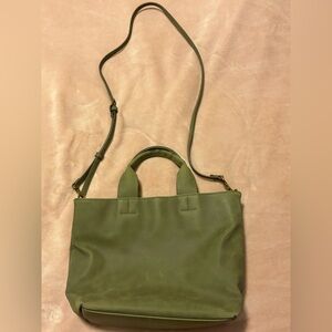 Olive Green Tote Bag